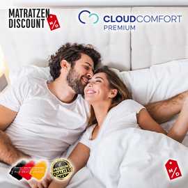Produktbild von CloudComfort Premium Matratze 120 x 200 cm H2 + H3 16 cm Höhe