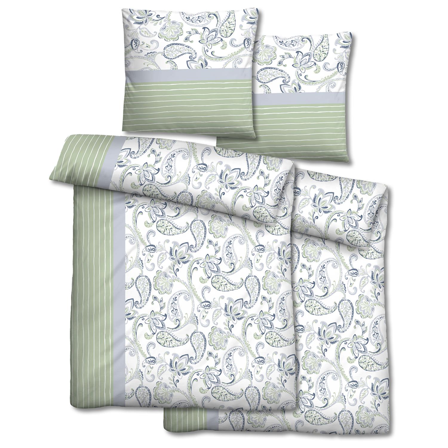 Double pack Castell microfiber bed linen 135 x 200 + 80 x 80 cm