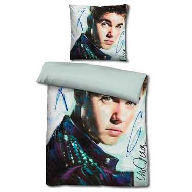 Castell microfiber reversible bed linen Justin Bieber by Sid Maurer 135 x 200 + 80 x 80 cm