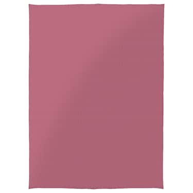 Baumwoll Waffelpiqué Decke rosa 75 x 120 cm