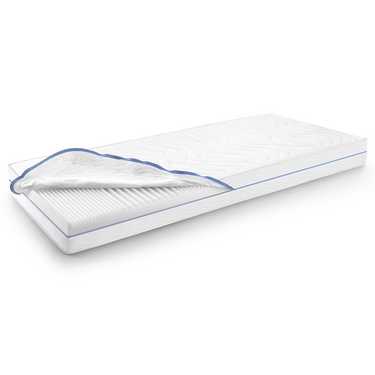 Pachet dublu saltea ergonomică 100x200 cm 7-zone Supportho Premium, înălțime 18 cm, nivel de fermitate H2/H3 Twin