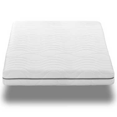 7-zone viscoelastic mattress Sleezzz Smart 180 x 200 cm, height 18 cm, firmness level H3 with air memory foam + 2 x Sleezzz® Smart height-adjustable pillows