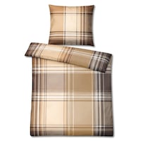 Feinbiber Bettwäsche 135 x 200 cm + 80 x 80 cm