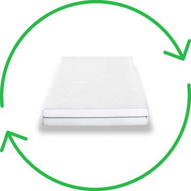 Ergonomic mattress 100x200 cm 7-zone Supportho Premium, height 18 cm, firmness level H2/H3