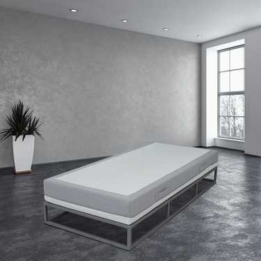 Matelas viscoélastique Sleezzz Premium 80 x 200 cm, hauteur 20 cm, degré de fermeté H2/H3, avec poignées réversibles