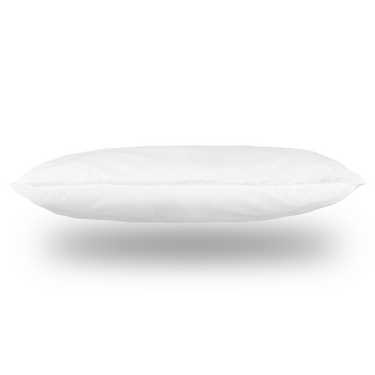 7-zone visco-elastisch matras Sleezzz Smart 90 x 200 cm, hoogte 18 cm, hardheidsniveau H3 met luchtgeheugenschuim + CloudComfort Basic microvezelkussen 40 x 80 cm