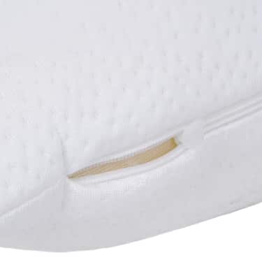 2 x Sleezzz® Cool Gel-Schaum Kontur Nackenstützkissen 40 x 60 x 16 cm