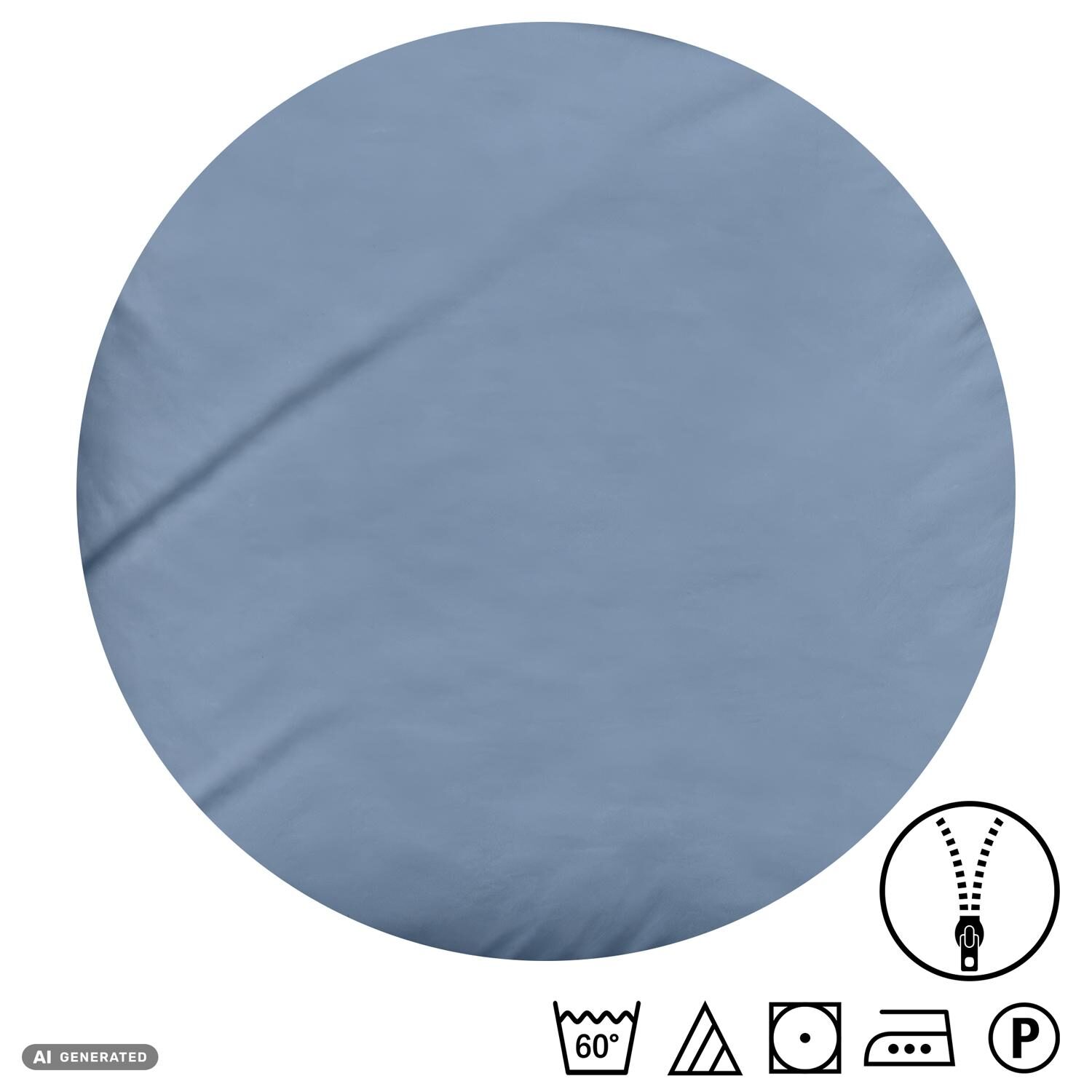 Conjunto duplo de roupa de cama Cloud Comfort em cetim de mako, 135 x 200 cm + 80 x 80 cm