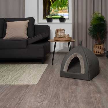 45 x 46 x 46 cm dog and cat cave with viscoelastic inner cushion