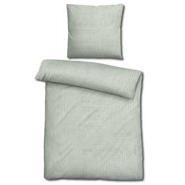Double pack Sleezzz® muslin bed linen green 135 x 200 cm + 80 x 80 cm