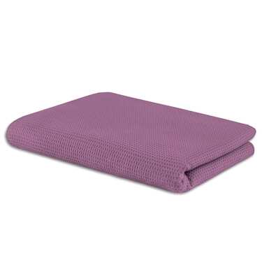 Medvilninė vaflinė pikė antklodė berry 130 x 180 cm