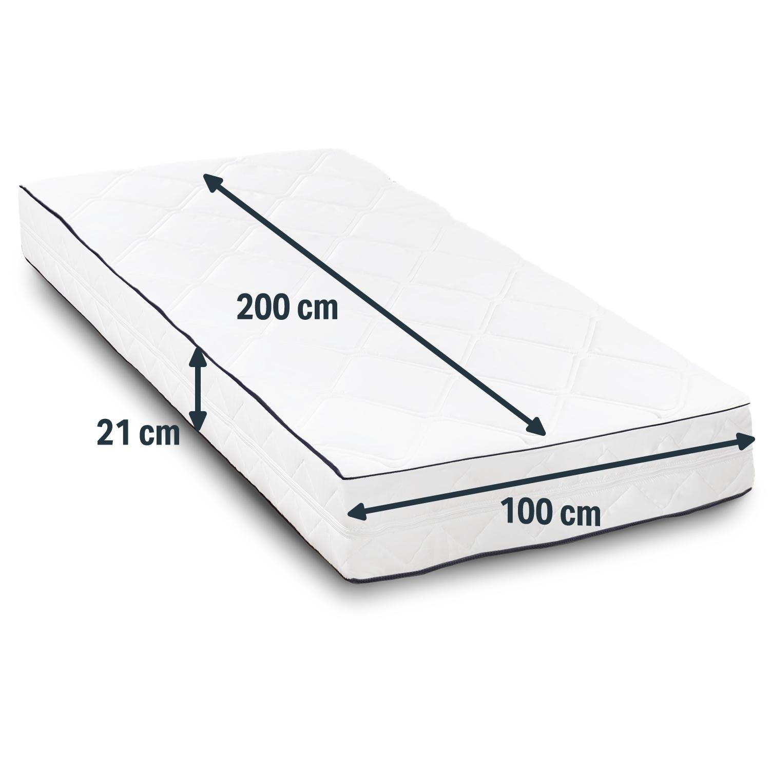 Sleezzz® Superior patjasuojus 100 x 200 cm, korkeus 21 cm.