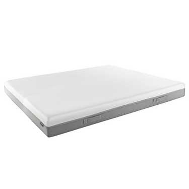 Matelas viscoélastique Sleezzz Premium 120 x 200 cm, hauteur 20 cm, degré de fermeté H2/H3, avec poignées réversibles