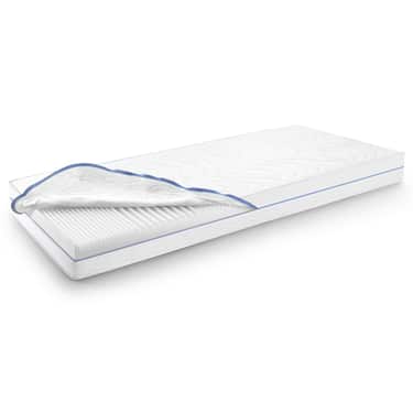 Ergonomic mattress 90x200 cm 7-zone Supportho Premium, height 18 cm, firmness level H2/H3 + CloudComfort Basic microfiber bed set 135 x 200 cm + 80 x 80 cm