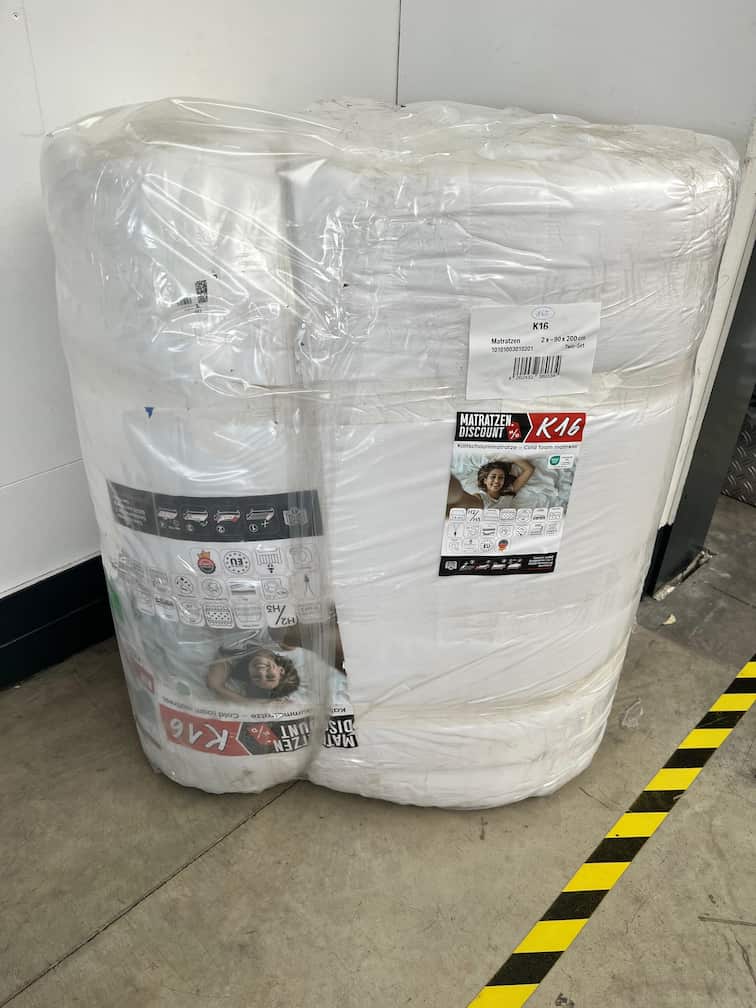 Повернути онлайн матрац з холодної піни K16 / 90 x 200 см / H2 + H3 / висота 16 см Twin