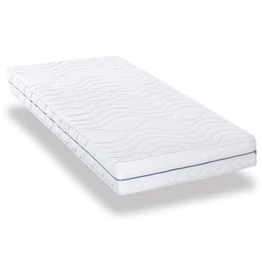 Saltea ergonomică 90x200 cm 7 zone Supportho Premium, înălțime 18 cm, nivel de fermitate H2/H3 + topper saltea / topper saltea 90 x 200 cm