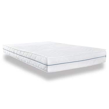 Materasso ergonomico 140x200 cm Supportho Premium a 7 zone, altezza 18 cm, livello di rigidità H2/H3 + set letto CloudComfort Basic in microfibra 135 x 200 cm + 80 x 80 cm