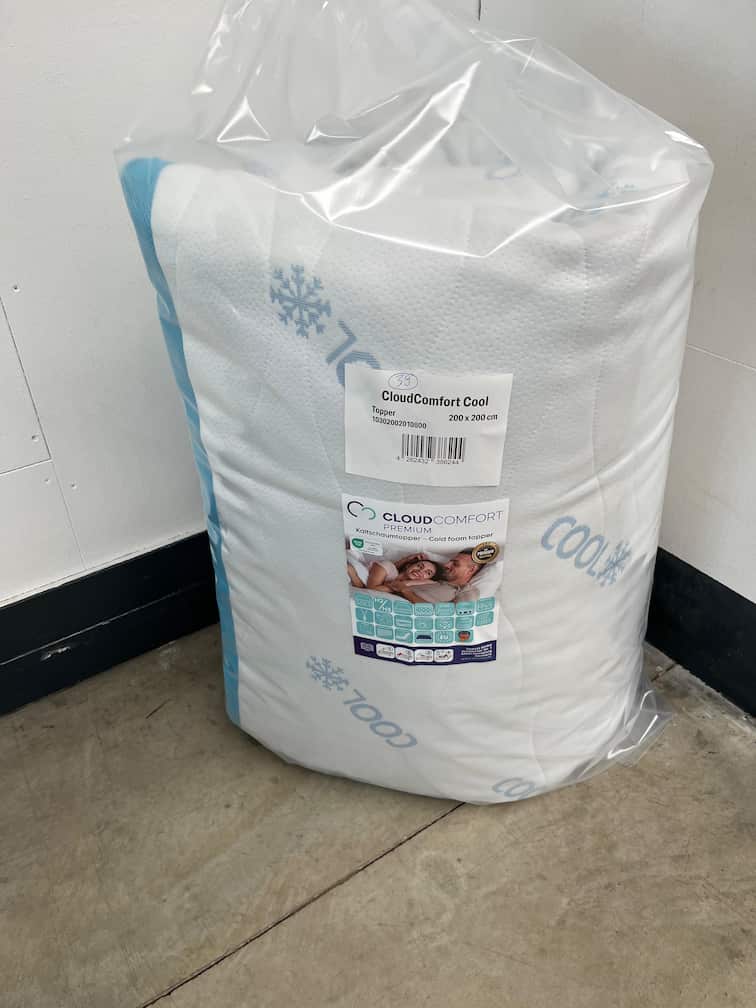 Online iade CloudComfort Cool Topper 200 x 200 cm H2/H3