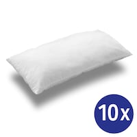 10 x poduszka z mikrofibry CloudComfort Basic 40 x 80 cm