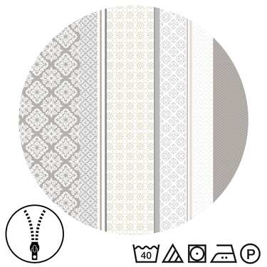 Doppelpack CloudComfort Basic Mikrofaser Bettwäsche beige 155 x 220 + 80 x 80 cm