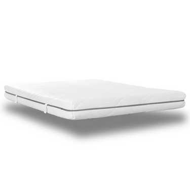 Saltea vâscoelastică cu 7 zone Sleezzz Smart 180 x 200 cm, înălțime 18 cm, nivel de fermitate H3 cu spumă cu memorie cu aer