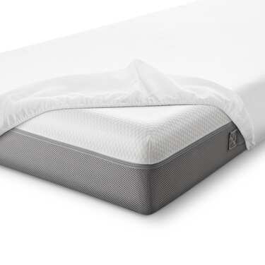 4er-Set Wasserdichtes Molton Spannbettlaken 140 x 200 cm