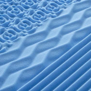 7-zone viscoelastic mattress Sleezzz Smart 80 x 200 cm, height 18 cm, firmness level H2+H3 with air memory foam