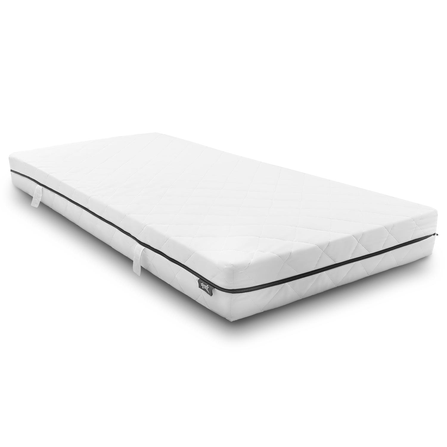 Reversible sides – Sleezzz® Superior T18 pocket spring mattress 90 x 200 cm H3 + mattress topper 90 x 200 cm