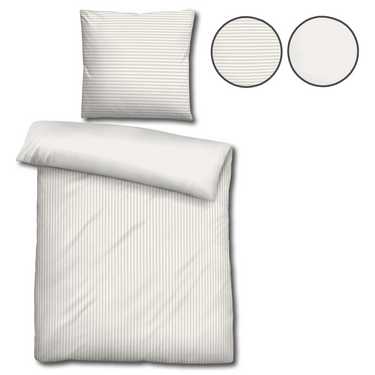 Double pack Castell cotton satin bed linen 135 x 200 cm + 80 x 80 cm