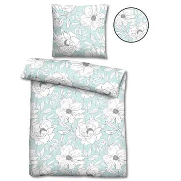 Double pack Castell biber bed linen 135 x 200 cm + 80 x 80 cm