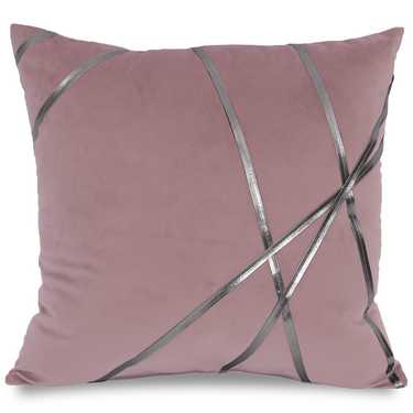 Decorative cushion rosé 45 x 45 cm
