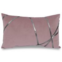 Decorative cushion rosé 30 x 50 cm