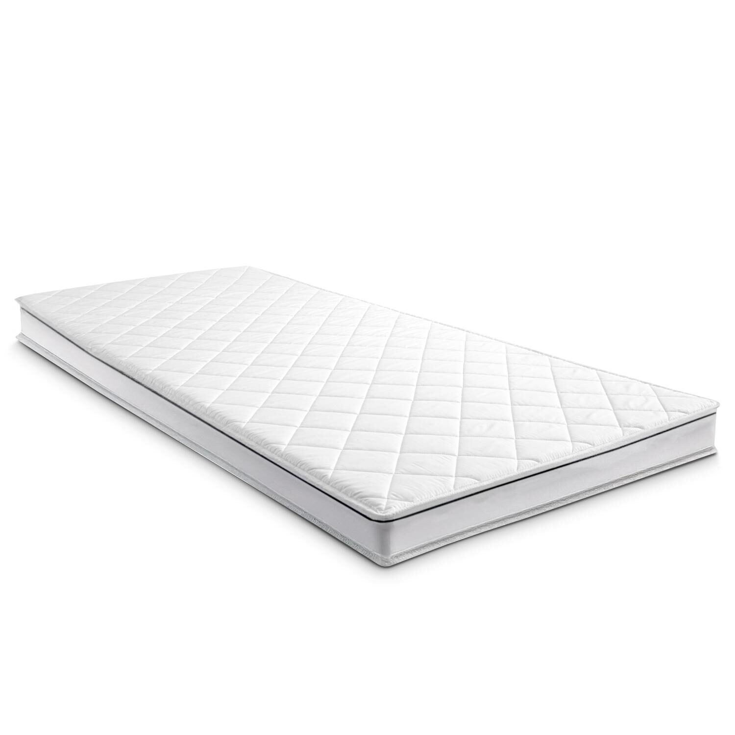Online-Retoure 7 Zonen Taschenfederkernmatratze Sleezzz Superior 90 x 190 cm, Höhe 18 cm, Härtegrad H3
