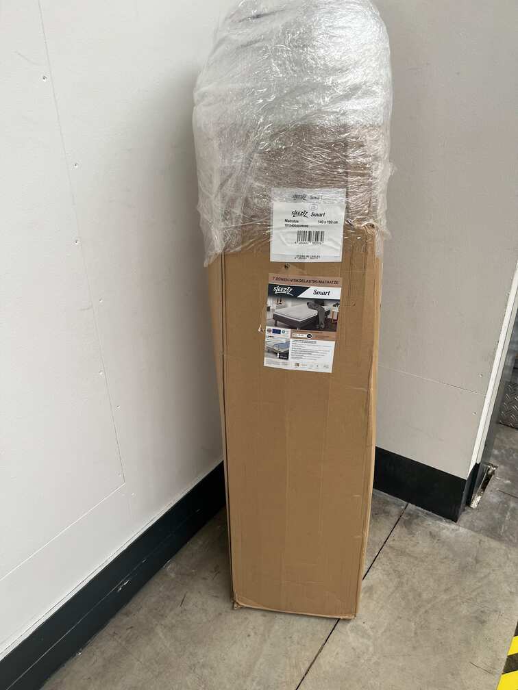 Online-Retoure Sleezzz Smart 140 x 190 cm, Höhe 18 cm, Härtegrad H2/H3