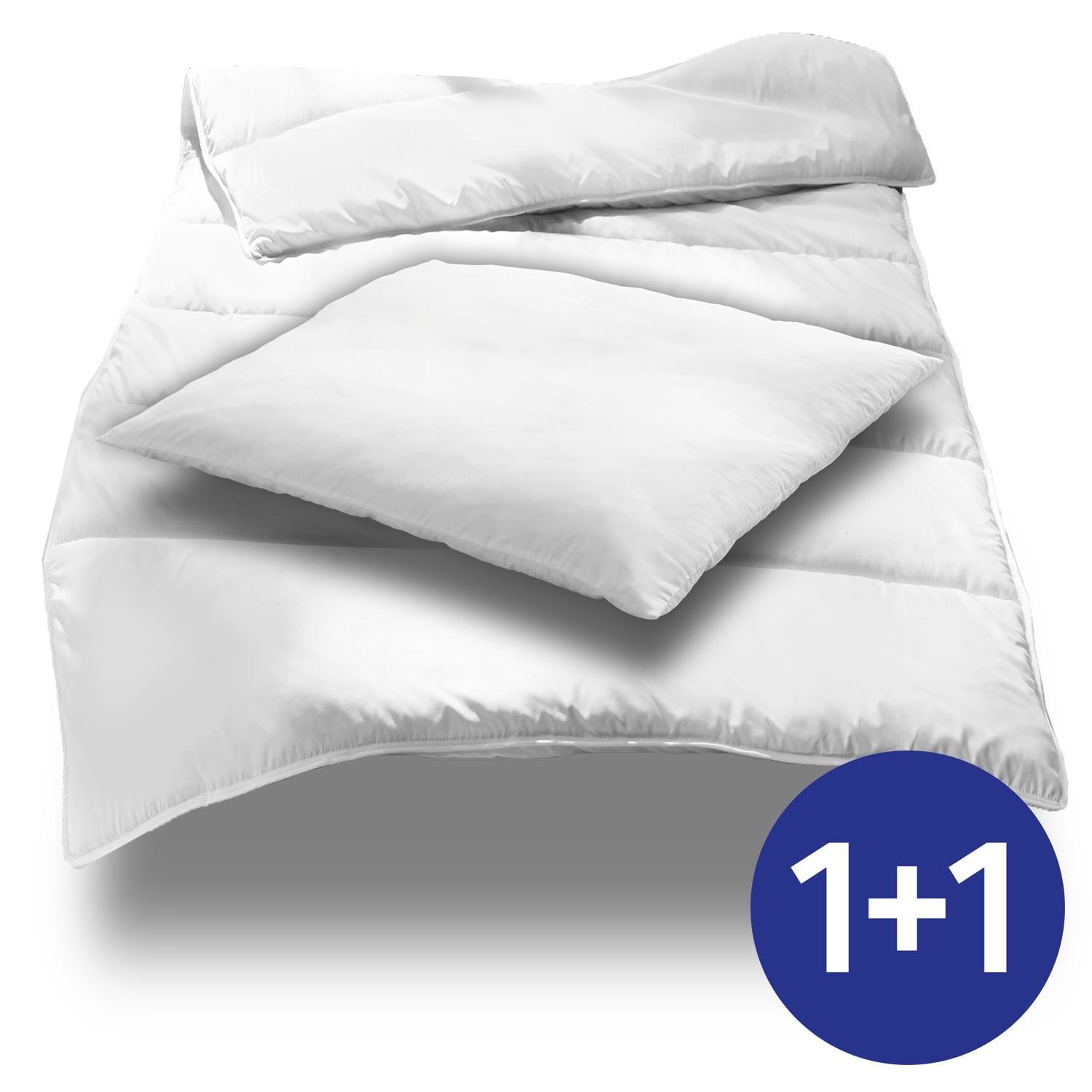 CloudComfort Basic microfiber bed set 155 x 220 cm + 80 x 80 cm