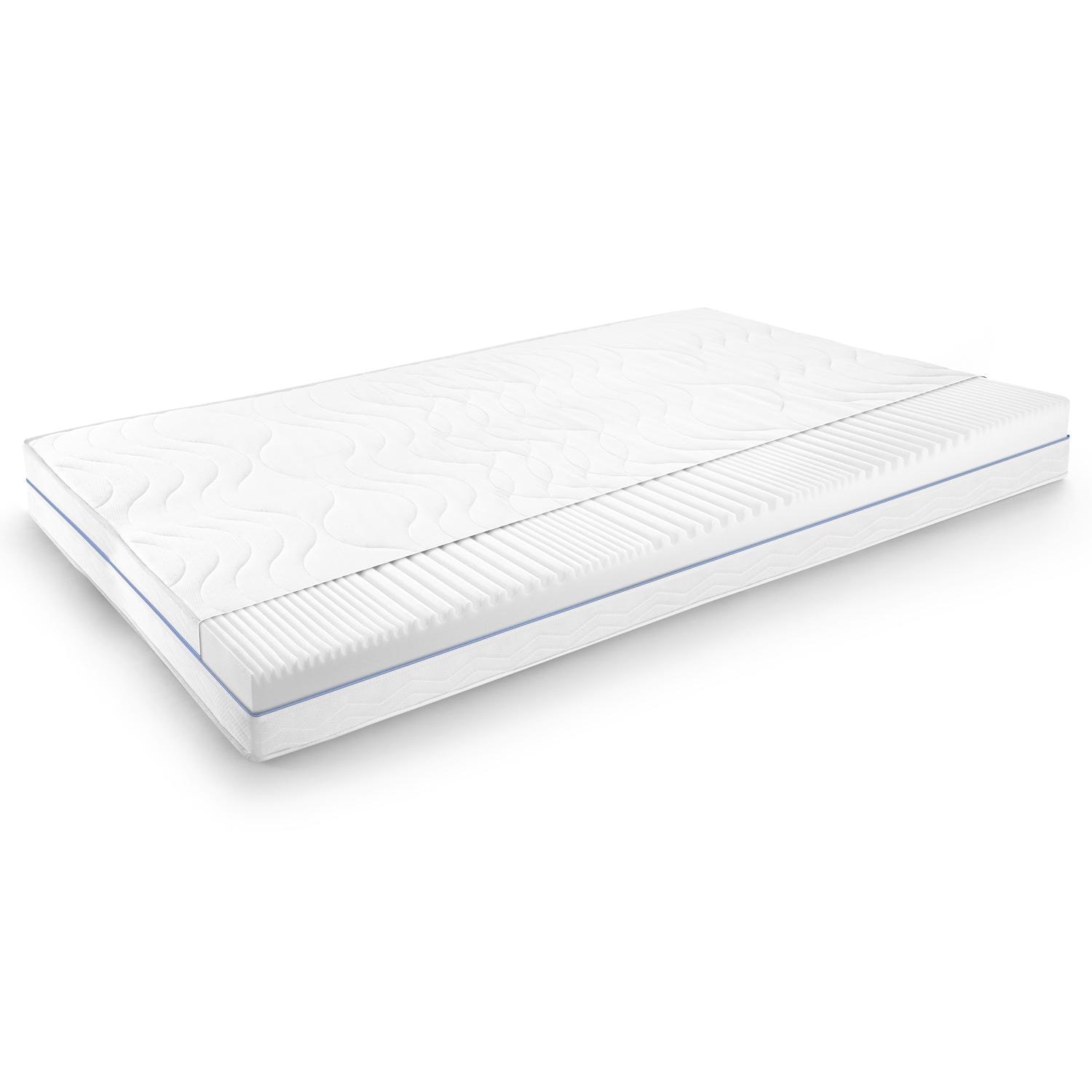 Colchão ergonómico 200x200 cm 7 zonas Supportho Premium, altura 18 cm, nível de firmeza H2/H3