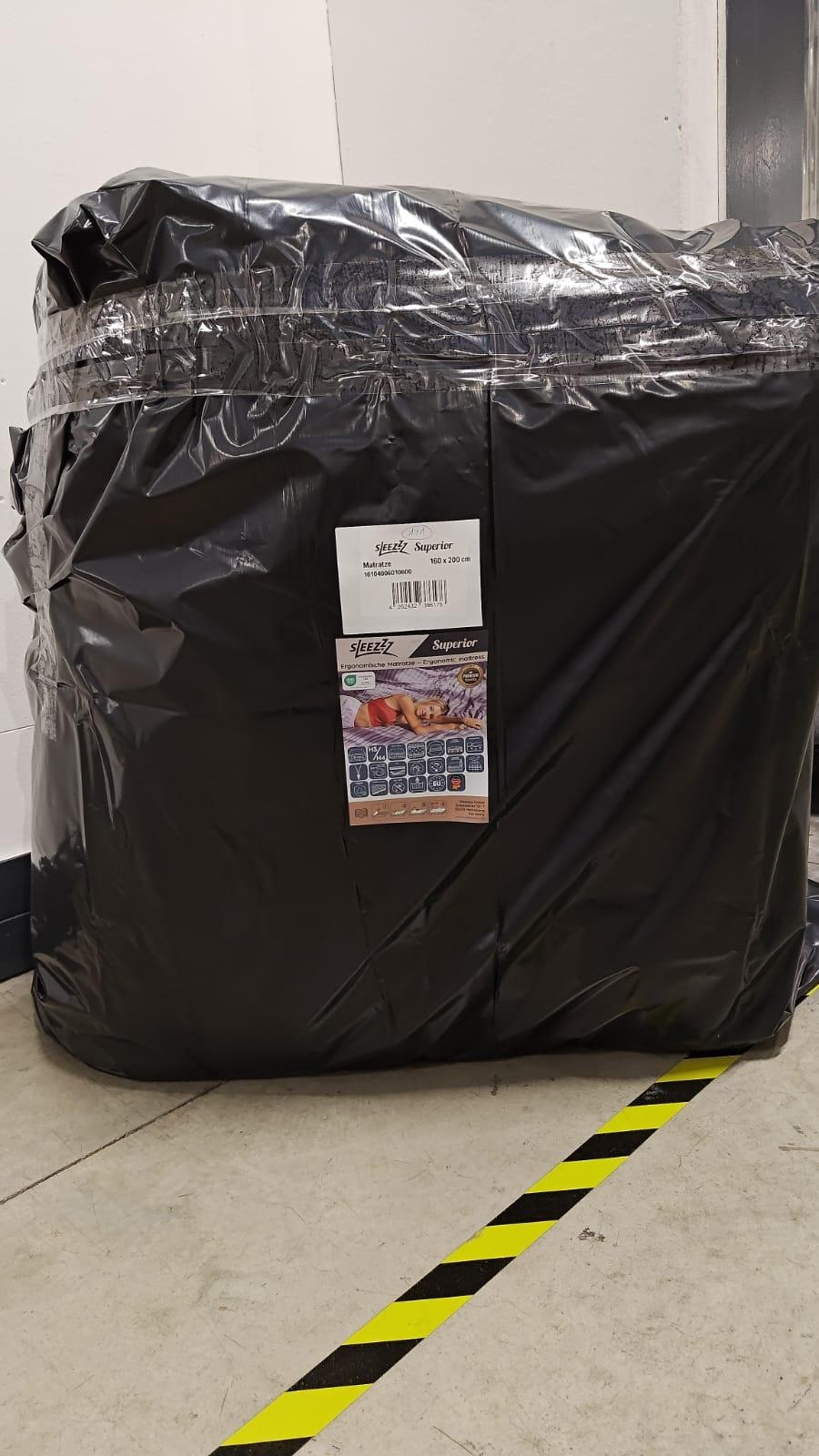 Online retour 7-zonesmatras Sleezzz Superior 160 x 200 cm, hoogte 21 cm, hardheidsgraad H3/H4
