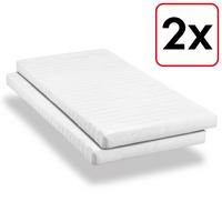 Comfortschuim matras K10 90 x 200 cm, hoogte 10 cm, hardheidsgraad H3, lits-jumeaux set