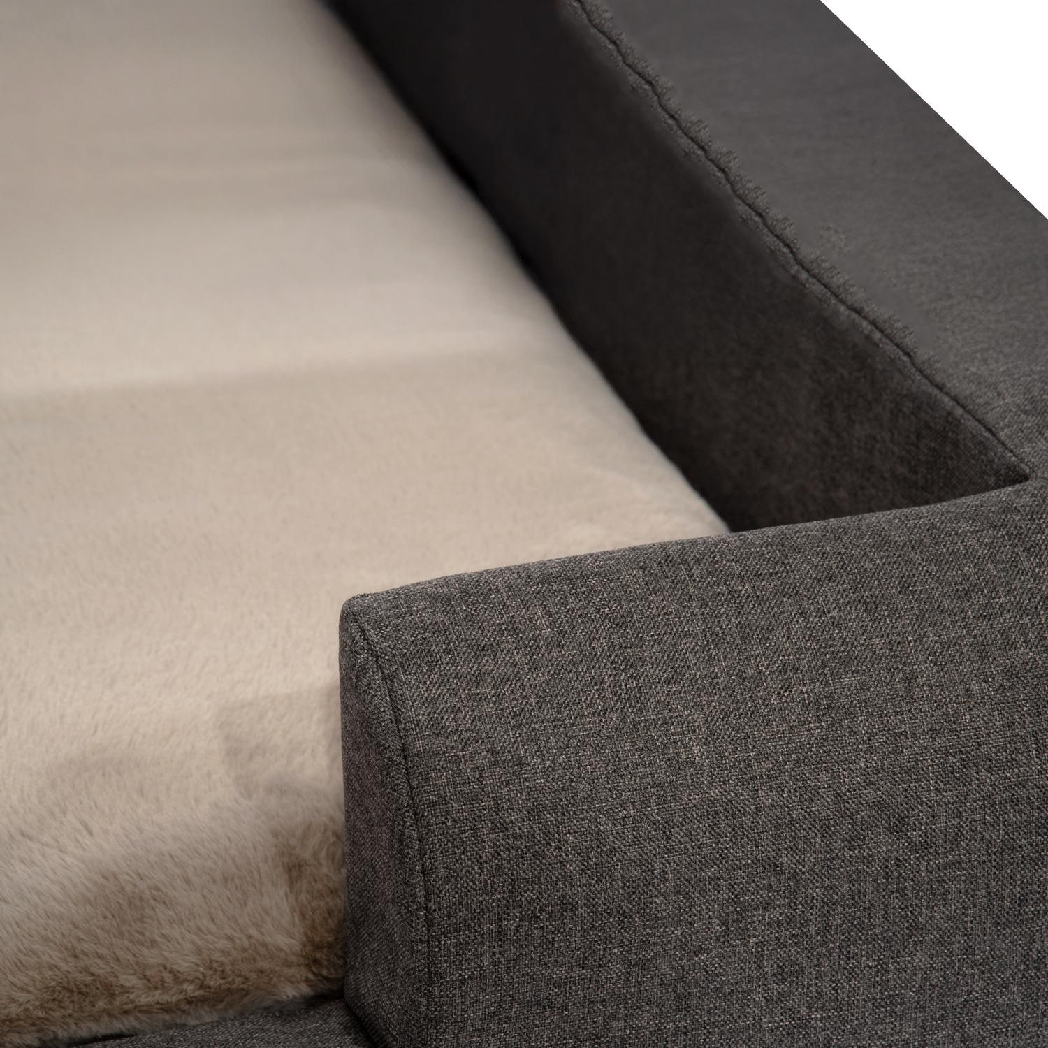 Cover in detail – Petzzz ergonomic dog bed Daisy L 115 x 90 x 25 cm