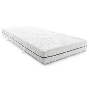 Saltea vâscoelastică cu 7 zone Sleezzz Smart 100 x 200 cm, înălțime 18 cm, nivel de fermitate H3 cu spumă cu memorie cu aer