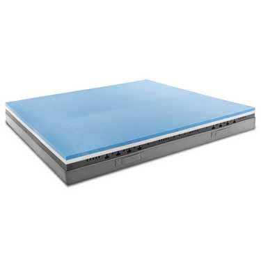 Matelas viscoélastique Sleezzz Premium 120 x 200 cm, hauteur 20 cm, degré de fermeté H2/H3, avec poignées réversibles + oreiller à effet rafraîchissant Sleezzz® Cool gratuit