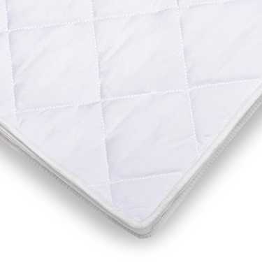 Comfort foam topper T6 180 x 200 cm, height 6 cm, firmness level H3 + 2 CloudComfort Basic microfiber pillows 80 x 80 cm