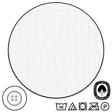 Dvojno pakiranje Sleezzz® muslinske posteljnine bele barve 155 x 220 cm + 80 x 80 cm