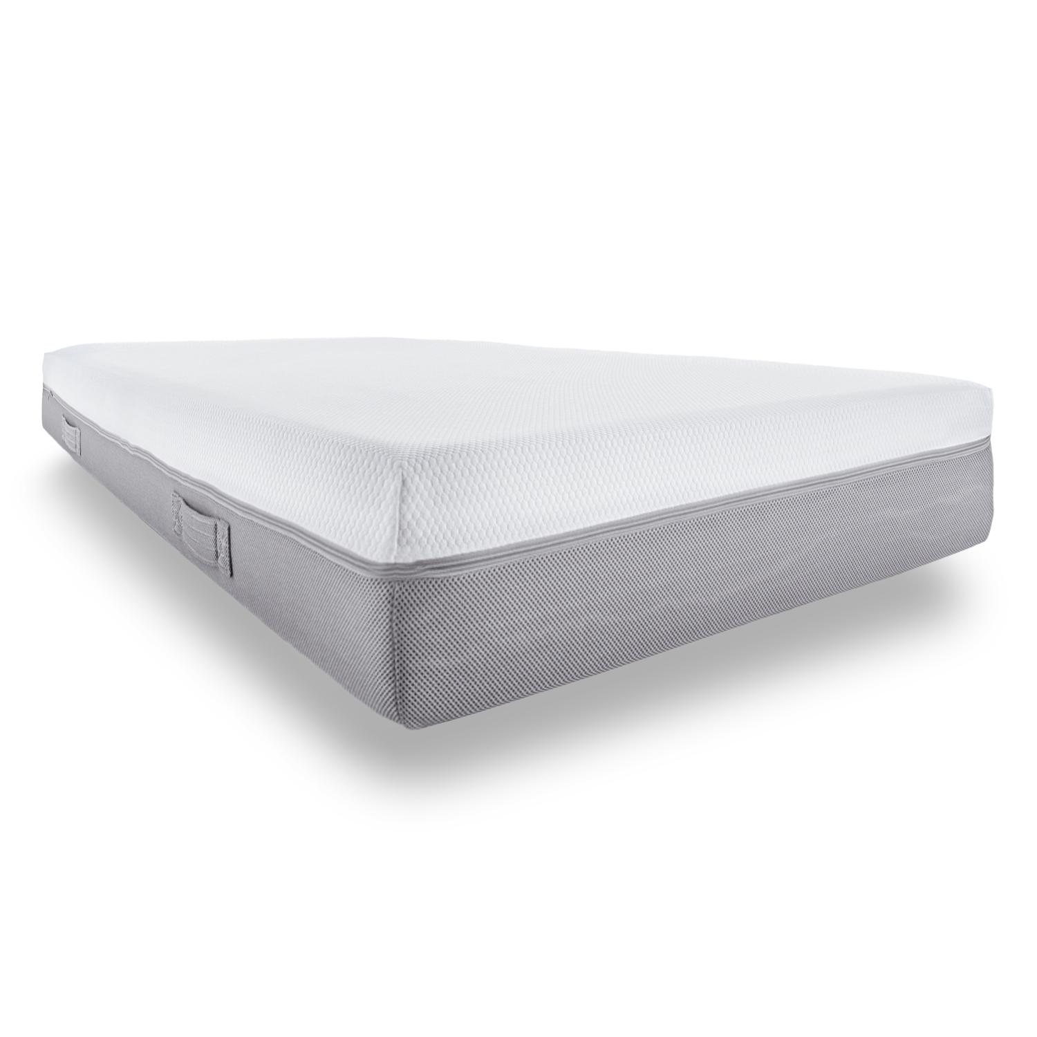 Sleezzz Premium viscoelastic mattress 90 x 200 cm, height 20 cm, firmness level H2/H3, with reversible handles