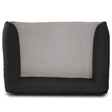 80 x 55 x 23 cm orthopaedic dog bed with backrest size M