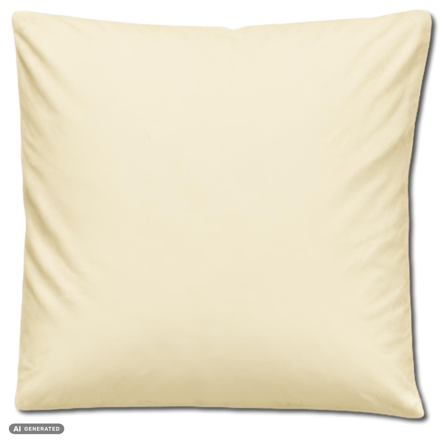 Cloud Comfort Mako Satin Bedding 2-Piece Set: 135 x 200 cm + 80 x 80 cm