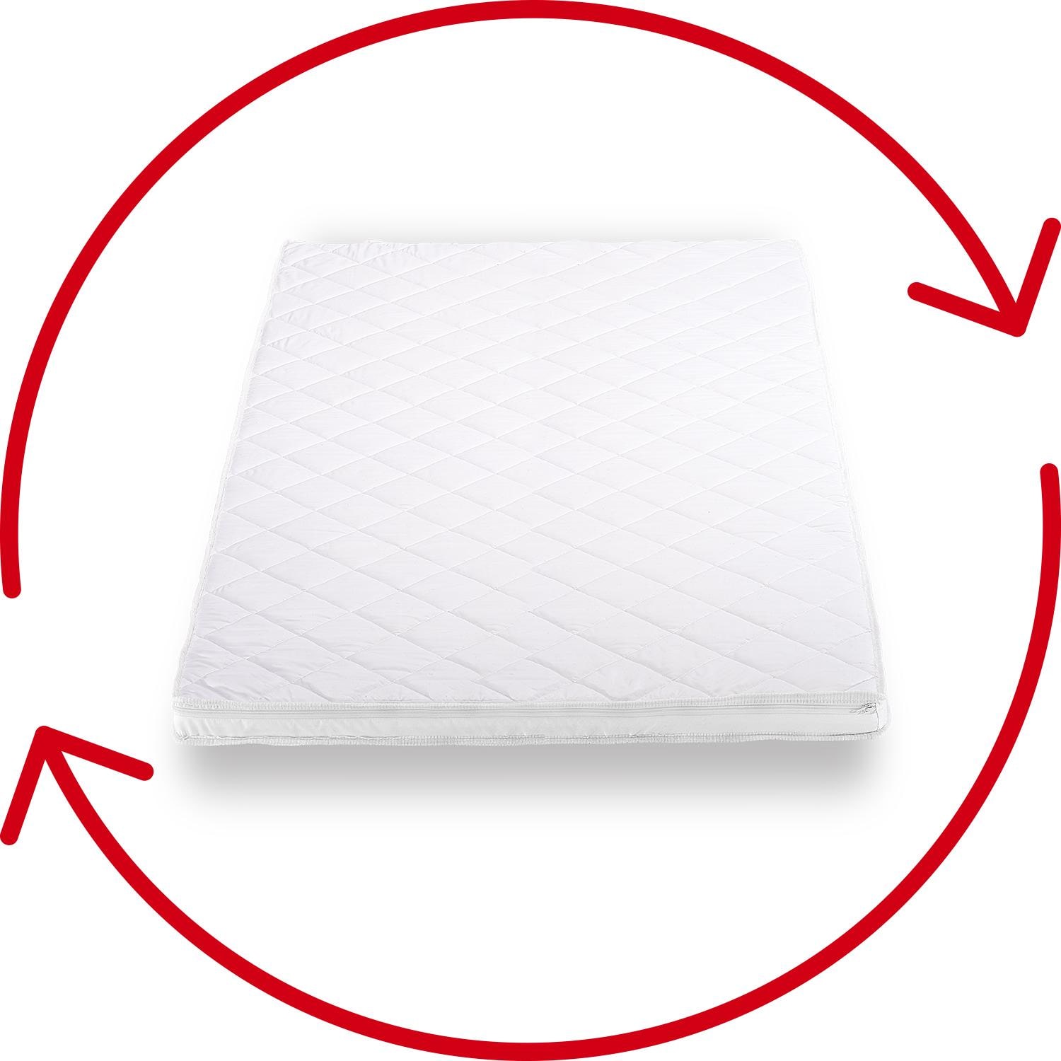 Reversible sides – T6 Topper 120 x 200 cm H3