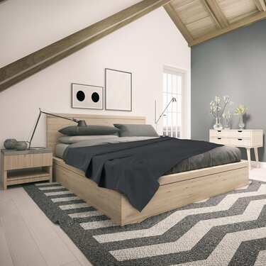 Medvilninė vaflinė pikė antklodė tamsiai mėlyna 130 x 180 cm