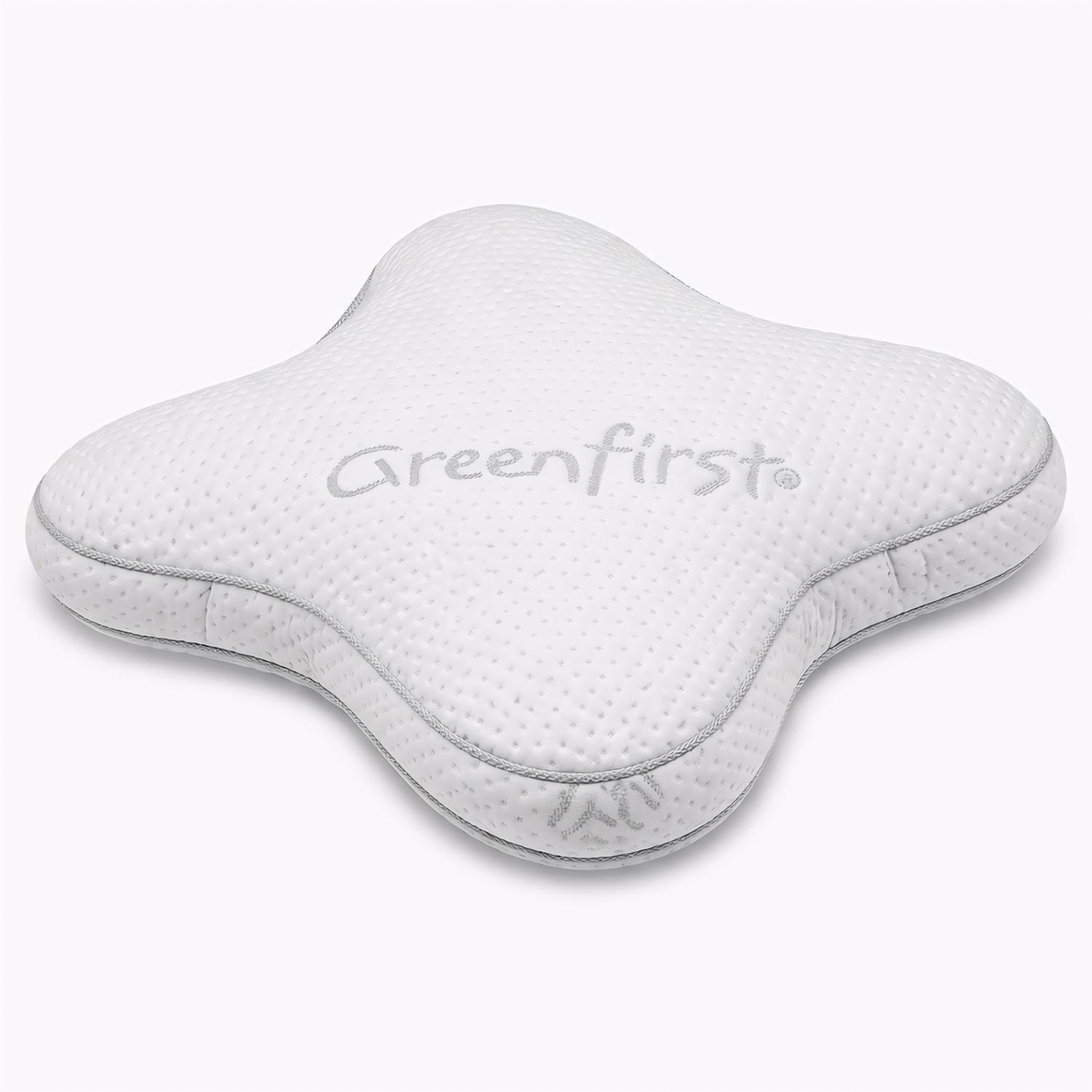 Sleezzz® premium gel foam contour and stomach sleeper pillow
