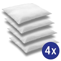 4 x CloudComfort Basic Mikrofaser Kopfkissen 80 x 80 cm